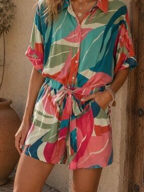 Entro Multicolor Romper